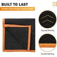 72 in. x 40 in. HeavyDuty Padded Moving Blankets (6Pack)