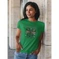thumbnail image 2 of Positive And Happy Shaped T-Shirt Women -Image by Shutterstock, Female Medium, 2 of 4