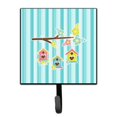 thumbnail image 1 of Birdhouses on Blue Stripes Leash or Key Holder, 1 of 1