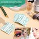 thumbnail image 2 of Paleta mezcladora de maquillaje, 100 Uds., paleta de mano de maquillaje de un solo uso, adhesivo desechable, 2 of 5