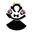 thumbnail image 4 of Conjunto de orejas y cola de vaca, lindos accesorios de disfraz para niñas y niños, diadema para las fiestas 5 piezas, 4 of 9