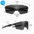 thumbnail image 7 of Sports Polarized Sunglasses for Men and Women, UV 400 Protection Sunglasses for Cycling, Skiing, Driving, 7 of 7