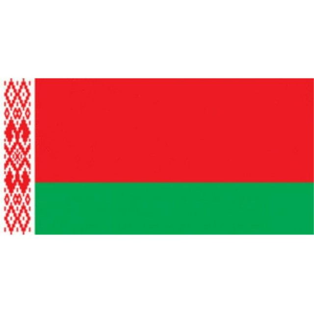Annin Flagmakers 190627 Drapeau de la Biélorussie 4 Pi X 6 Pi Nyl-Glo