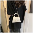 thumbnail image 4 of KKLDOGS Luxurious Mini PU Leather Crossbody Bag for Women, Small Chain Shoulder Handbag, 4 of 4
