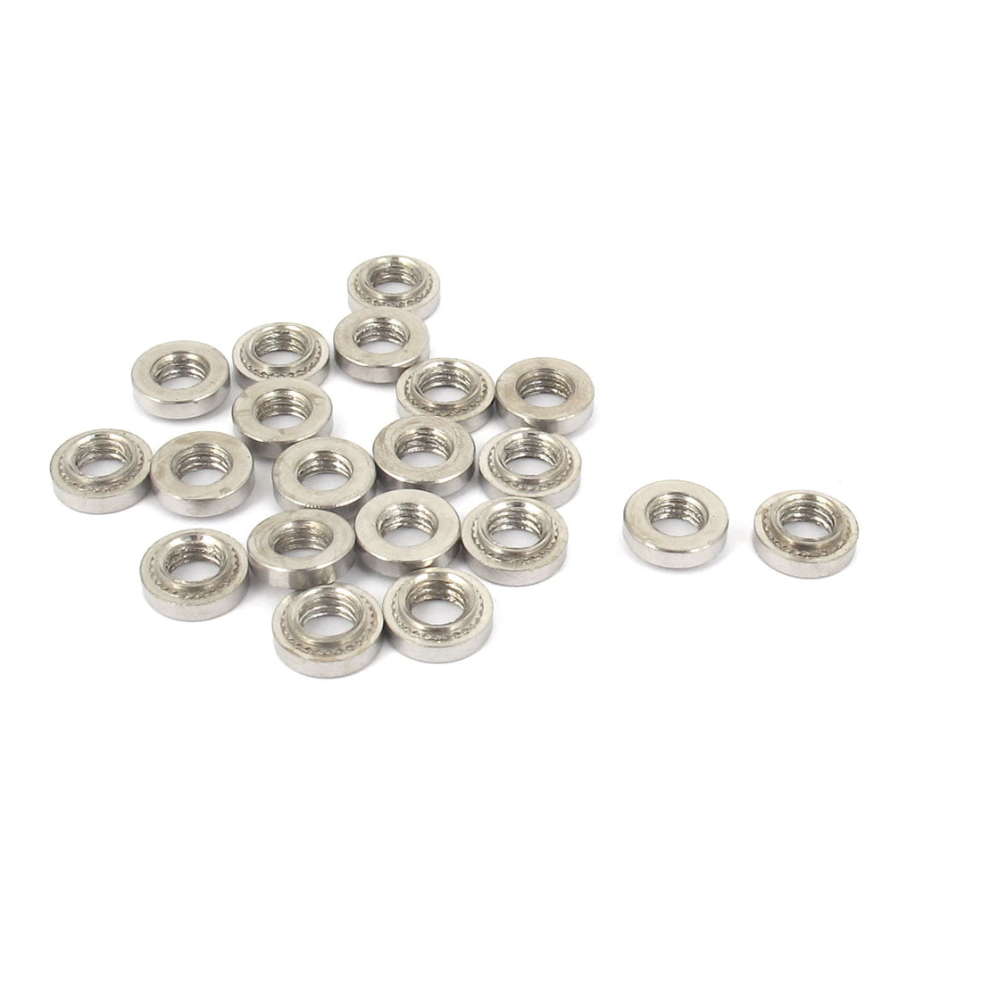 uxcell M5 Stainless Steel Self Clinching Rivet Nut Fastener 20pcs