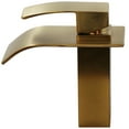 thumbnail image 3 of Miseno Ml531 Remi 1.2/2.2 GPM Single Hole Waterfall Bathroom Faucet - Chrome, 3 of 7