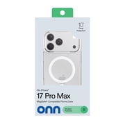 onn MagSafe Compatible Phone Case for iPhone 17 Pro Max - Clear