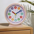 thumbnail image 2 of Horloge Analogique Colorée 4.5inAlarm pour Enfants, 2 of 6