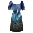 thumbnail image 6 of Northern Lights Sleeveless Dress women dresses Evening dresses, 6 of 7