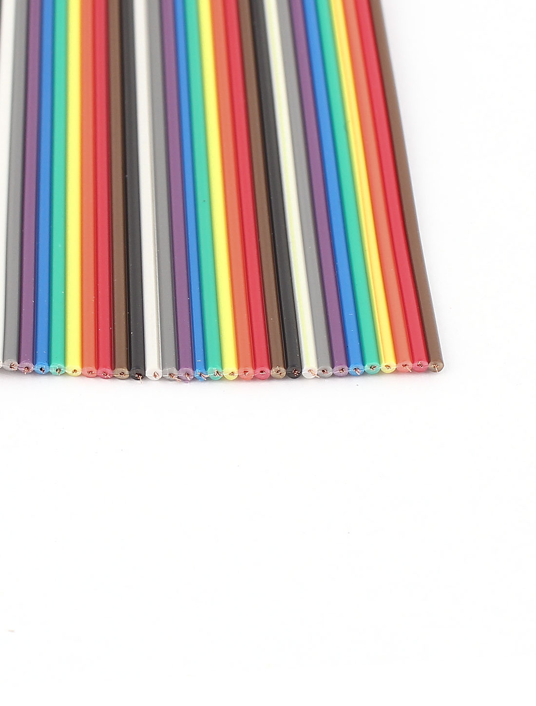 1.27mm 28 Awg 26 Pin Flat Rainbow Ribbon Cable With 2.54mm Idc Connector 1.27mm 28 Awg 26 Pin Flat Rainbow Ribbon Cable With 2.54mm Idc Connector