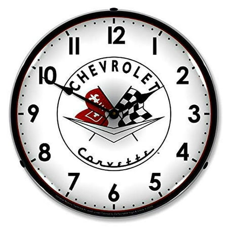 1957 chevrolet wall clock