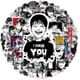 thumbnail image 3 of 2025 50 Pcs Junji Ito Collection Stickers - Tomie Uzumaki Gyo Itou Junji Kyoufu Manga Movie Stickers for Laptop, Water Bottles, Skateboard Horror Anim, 3 of 5