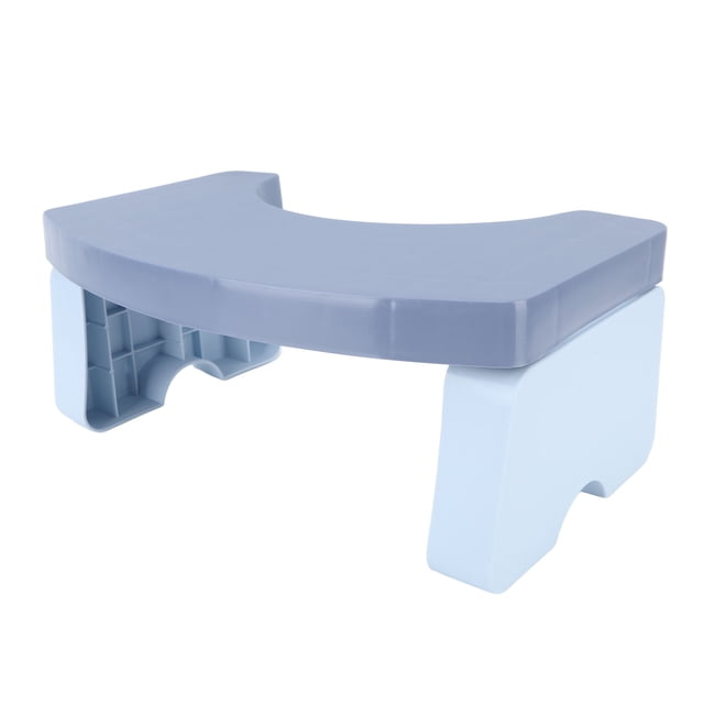 Taburete plegable para inodoro de pp, 7 Pulgadas de Altura, 500 Libras de Capacidad, Benefios para la Salud, taburete portátil para baño