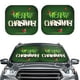 thumbnail image 2 of Balery Merry Christmas And Santa Claus With Gifts Parasol para parabrisas de coche de 2 piezas | Parasol plegable para parabrisas delantero de coche para la mayoría de sedanes-Medium, 2 of 5