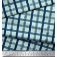 thumbnail image 2 of Soimoi Viscose Chiffon Fabric Check Check Print Fabric by Yard 42 Inch Wide, 2 of 3