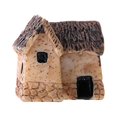 thumbnail image 2 of SPRING PARK 1/4Pcs Miniature Gardening Landscape Micro Village Stone Houses Thumbnail House Thatched Huts DIY Bonsai Terrarium Crafts Desk Ornaments Accessories for Fairy Garden Decoration, 2 of 7