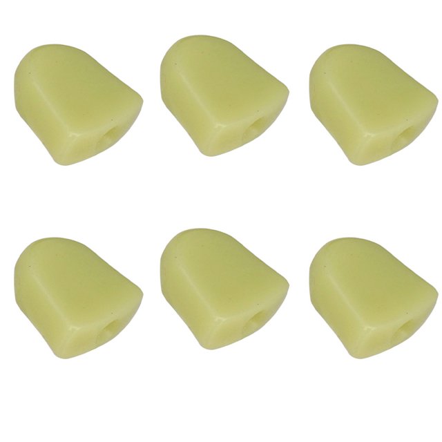 braveheart 6 Pieces Guitar Tune Peg Machine Head Professional Plastic Modified Component Music Playing Tuning Button Replace Fitting Green 1Set