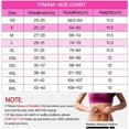 thumbnail image 4 of YIANNA Breathable Waist Trainer for Women Underbust Latex Sport Girdle Corsets Cincher Hourglass Body Shaper,YA11533-Black-5XL, 4 of 6