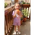 thumbnail image 6 of BemeyourBBs Toddler Baby Girl Boy Summer Clothes 2 Pieces Outfits Short Sleeve In My Toddler Era Letter Print T Shirt Tops Pockets Shorts Sets, 6 of 9