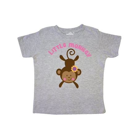 

Inktastic Little Monkey Girl Gift Toddler Toddler Girl T-Shirt