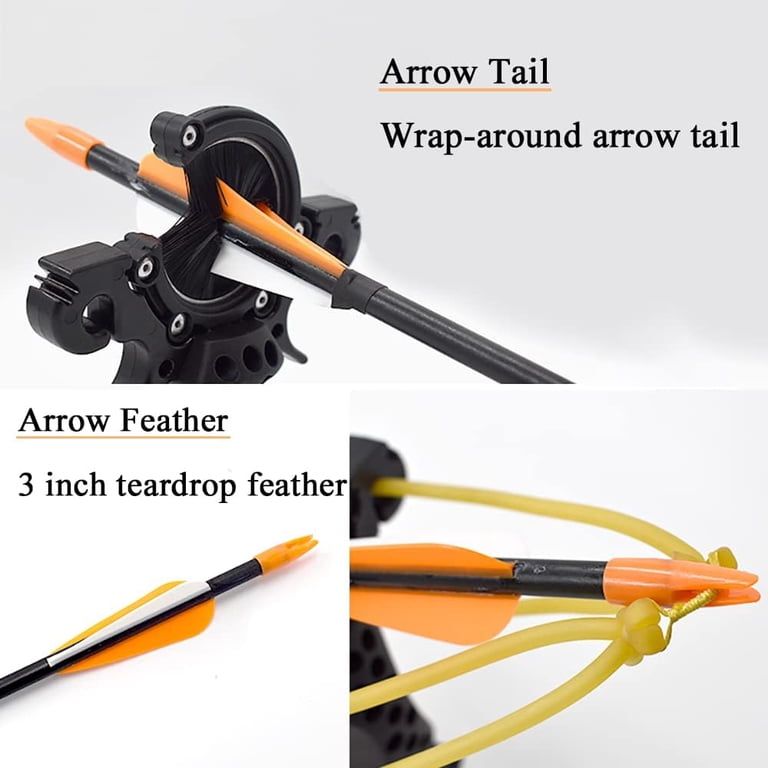 Fishing Slingshot Archery with Arrows for Hunting, Sling Shot for