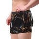 thumbnail image 2 of Fotbe Gold Pattern Black Skull Calzoncillos Tipo Boxer con Bolsa de Soporte Total para Hombre, X-Temp Fresco, Transpirable y de Secado Rápido-Small, 2 of 5
