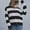 Black, variant on Danhjin Women's Striped Sweaters Color Block Casual Tops Long Sleeve Crew Neck Pullover Fall Winter Fashion Comfy Soft Shirts Loungewear Outdoor Knitwear Blouses