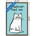 thumbnail image 3 of Whatever Feed Me Wall Poster, 22.375" x 34" Framed, 3 of 6