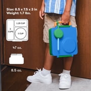 OmieBox Lunch Kit for Kids - Blue Monster Design