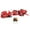 Red, variant on 1/64 Scale Tow Truck Friction Powered Toy, Car Transporter Toy Educational Toys,