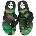 thumbnail image 3 of The Punisher Marvel Camo Flip Flop Sandals-XLarge, 3 of 4