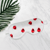 THXSILK 19 Momme Silk Strawberry Sleep Eye Mask，Super Soft Eye Mask for Sleeping