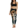thumbnail image 6 of Michael Myers Halloween Womens Athletic Leggings Soft High Waist Yoga Pants Workout Pants for Sports XL, 6 of 8