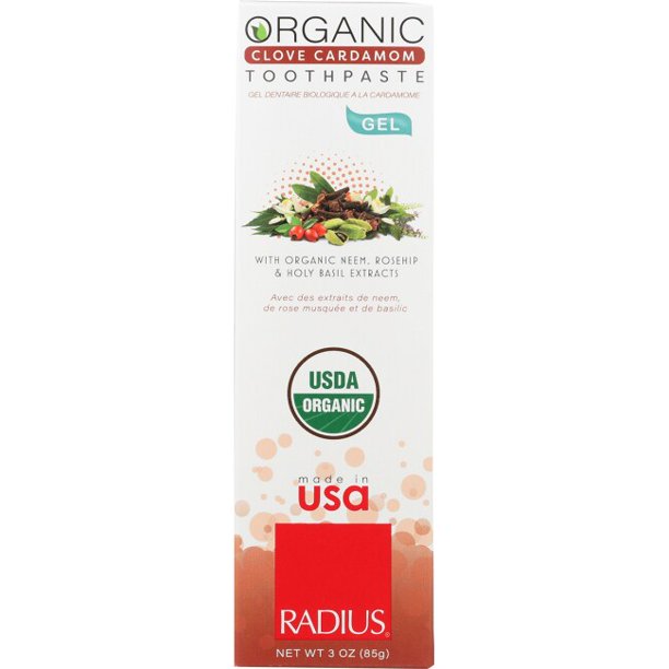 USDA Organic Clove Cardamom Toothpaste