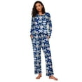 thumbnail image 6 of Ekouaer 2 Pack Women's Pajama Set Long Sleeve Top with Jogger Pants Lounge Sets Sleepwear Loungewear with Pockets, 6 of 6
