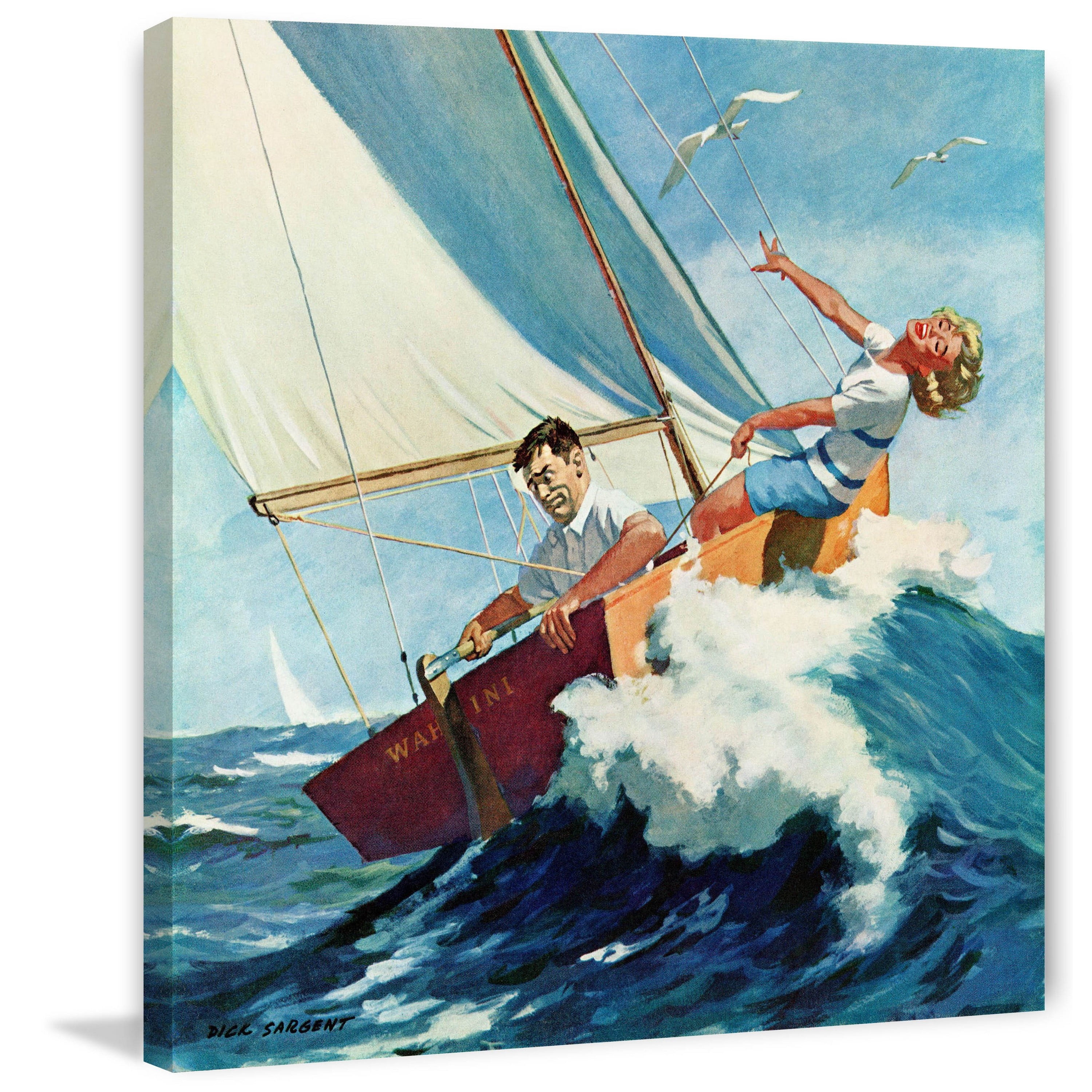 "Free as a Bird" Painting Print on Wrapped Canvas