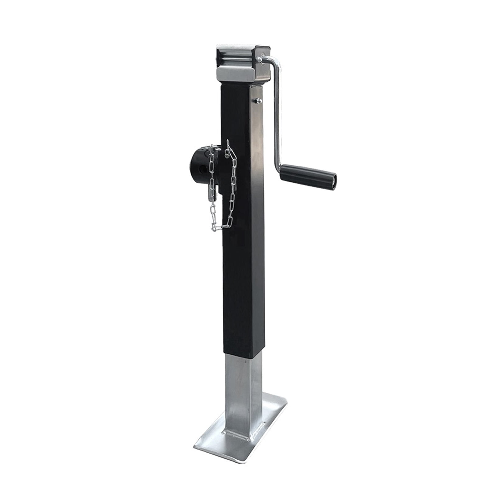 Travel 15Inch Side Swivel Weld-on Square Tube Trailer Jack Stands Support Legs Corner Steady Camper RV Parts Caravan Accessories ,Easy Installation