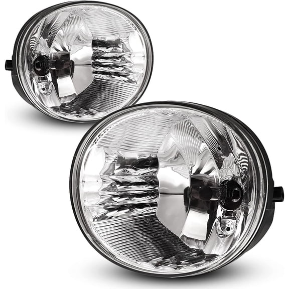 For 2004-2005 Toyota Rav4|2005-2007 Toyota Avalon|2006-2009 Toyota 4 Runner|2005-2006 Lexus ES330 Fog Lights Clear Lens W/Switch Wiring Kit   Bulbs Pair