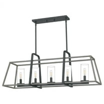 QF5277DO Quoizel Lighting 5 Light Linear Chandelier