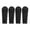 Black, variant on 4pcs Wheelchair Brakes Handle Cover Wheelchair Braking Part Wheelchair Handle Cover