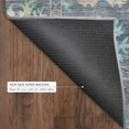 thumbnail image 5 of Addison Rugs Mayfield Premium Machine Washable Traditional Global Teal Rectangle Rug, 10' x 14', 5 of 6