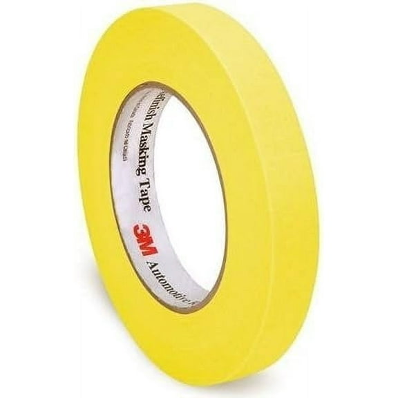 3M 6652 Automotive Gold Masking Tape 18mm x 55m 48 RL MMM-6652