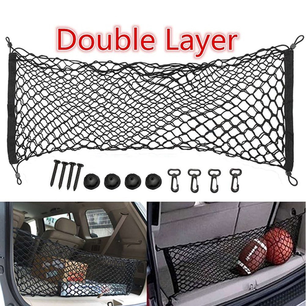 Xyer Universal Auto Car Trunk Cargo Storage Organizer Net Bag Mesh
