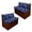 Blue Dragonfly, variant on Psesaysky White Daisy RV Bench Seat Covers for Dinette Cushion Covers Camper Couch Cover 2 Cushion Slipcovers Furniture Protectors RV Camper Dinette Seat Covers