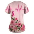 thumbnail image 3 of NAMTYQX Breast Cancer Awareness Shirt Breast Cancer Awareness T-Shirts Light Pink Size 4XL, 3 of 4