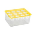 thumbnail image 4 of DYNWAVECA Hydroponics Grower Box, Hydroponics System Planting Container 12 Holes Practical Hydroponics System Growing Box for Cultivating, yellow, 4 of 10