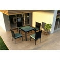 thumbnail image 2 of Harmonia Living Urbana 5 Piece Outdoor Dining Set, 2 of 2