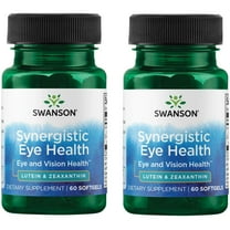 Swanson Synergistic Eye Health - Lutein & Zeaxanthin 60 Sgels 2 Pack