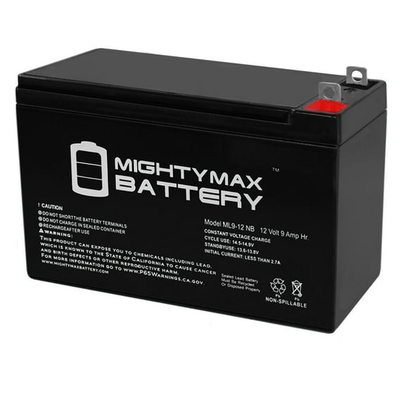 12 VOLT 9 AH SLA BATTERY NB terminal