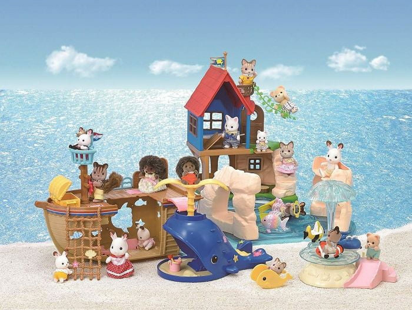 International Playthings Calico Critters Seaside Merry-Go-Round